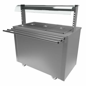Moffat Versicarte Plus Hot Food Service Counter With Bain Marie VCBM3 - DR408 - 1