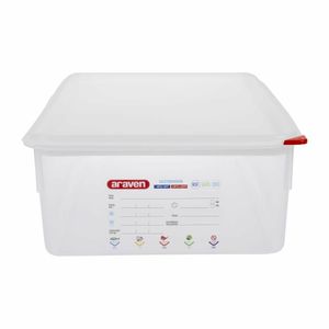 Araven Polypropylene 1/1 Gastronorm Food Storage Box 21Ltr (Pack of 4) - T991 - 3