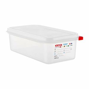 Araven Polypropylene 1/3 Gastronorm Food Container 4Ltr (Pack of 4) - T986 - 1