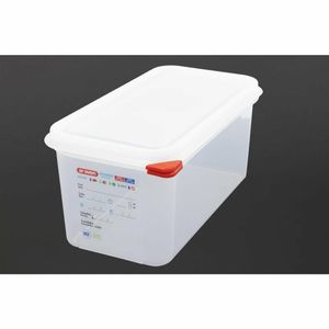 Araven Polypropylene 1/3 Gastronorm Food Container 6Ltr (Pack of 4) - T987 - 1