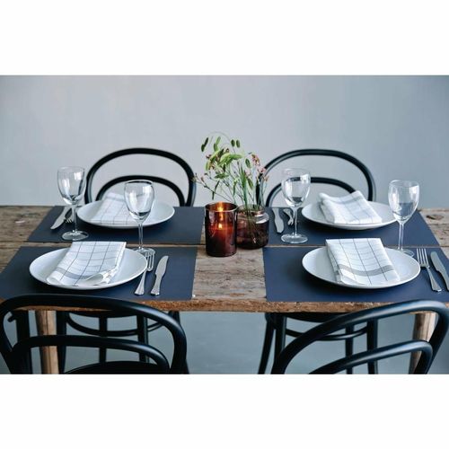 Dunisoft Towel Napkin Grey Check 38x54cm (Pack of 250) - CY524 - 4