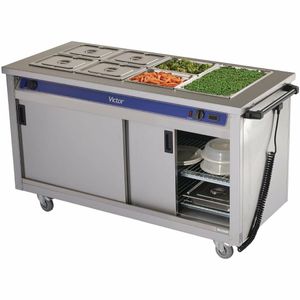 Victor Baron Bain Marie Hot Cupboard BM40MS - CC872 - 1