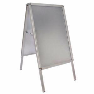 Clip Frame Pavement Sign 780 x 463mm Aluminium - GG882 - 1