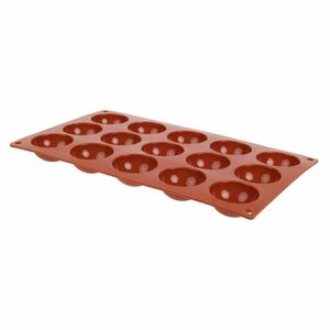 Pavoni Formaflex Silicone Half Sphere Mould 15 Cup - N936 - 3