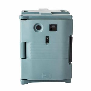 Cambro Heated Insulated Food Box Blue - CG143 - 3