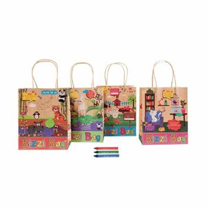 Crafti's Kids Recycled Kraft Bizzi Meal Bags (Pack of 200) - DK367 - 1