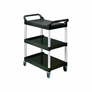 Rubbermaid Compact Utility Trolley Black - J818 - 1