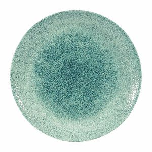 Churchill Studio Prints Raku Coupe Plates Jade Green 260mm (Pack of 12) - DW400 - 1