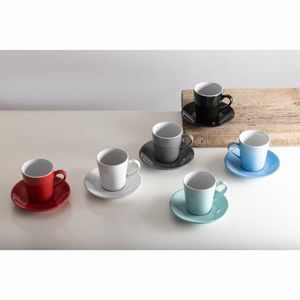 Olympia Cafe Flat White Cups Aqua 170ml (Pack of 12) - FF993 - 3