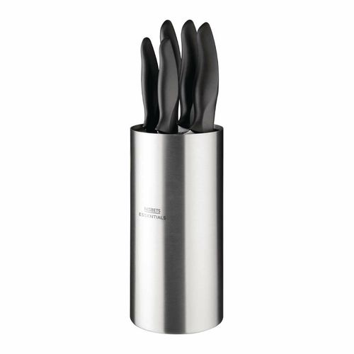 Nisbets Essentials Knife Block and Knives Set - DA083 - 1