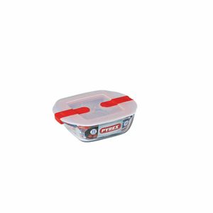 Pyrex Cook and Heat Square Dish with Lid 350ml - FC363 - 3