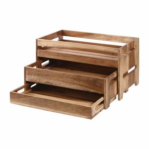 Churchill Wood Small Rustic Nesting Crate - CY740 - 3