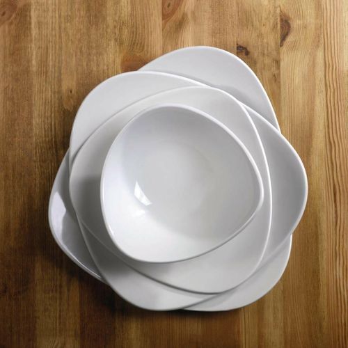 Churchill Lotus Triangle Bowls 185mm (Pack of 12) - CF640 - 2