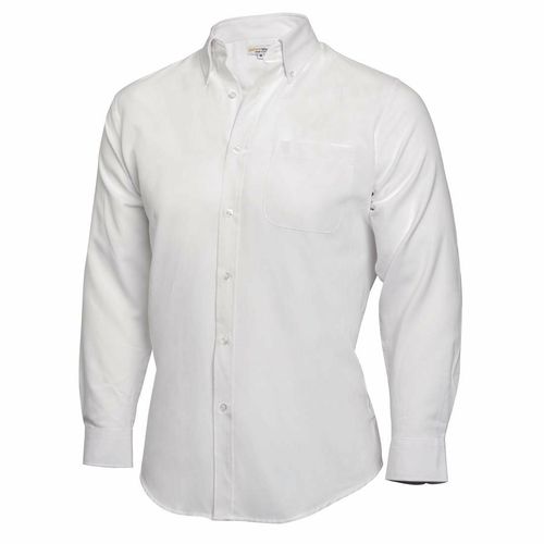 Chef Works Oxford Button Down Collar Shirt White XS - B188-XS - 2