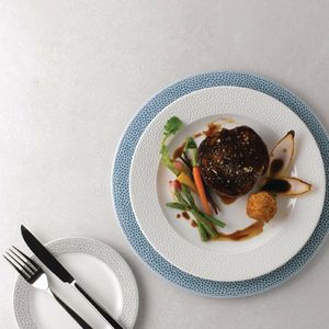 Churchill Isla Presentation Plate Ocean Blue 305mm (Pack of 12) - DY866 - 3