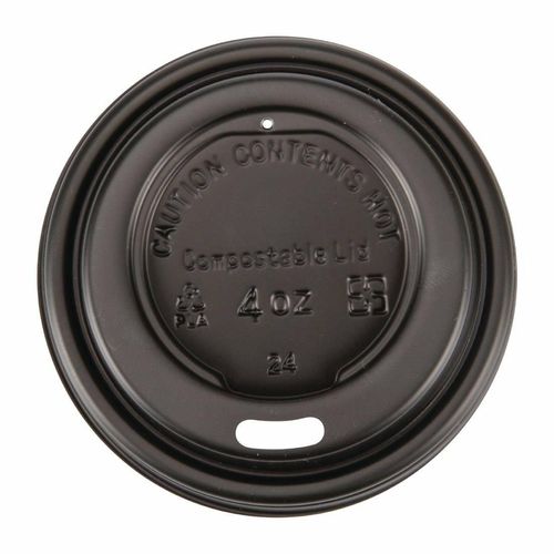 Fiesta Compostable Espresso Cup Lids 113ml / 4oz (Pack of 50) - DY982 - 1