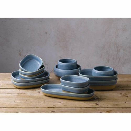 Churchill Emerge Dish Oslo Blue 170 x 120mm (Pack of 6) - FR019 - 8