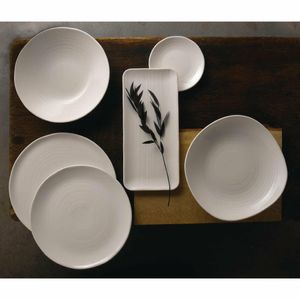 Dudson White Organic Coupe Flat Plate 317mm (Pack of 6) - FR077 - 3