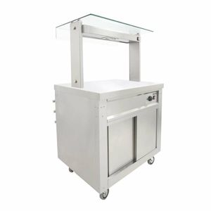 Parry Flexi-Serve Hot Cupboard with Heated Gantry 860mm FS-H2PACK - FD220 - 1