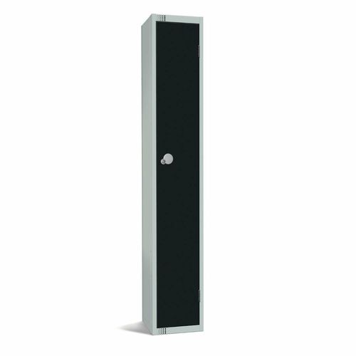 Elite Single Door Manual Combination Locker Locker Black - GR684-CL - 1