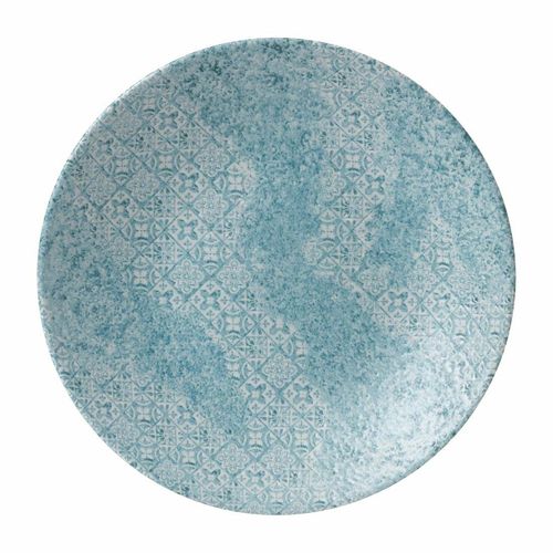 Churchill Med Tiles Deep Coupe Plates Aquamarine 279mm (Pack of 12) - FD897 - 3