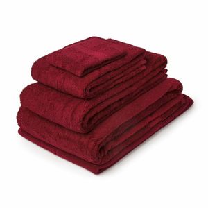Mitre Essentials Nova Face Cloth Wine (Pack of 10) - HB633 - 3