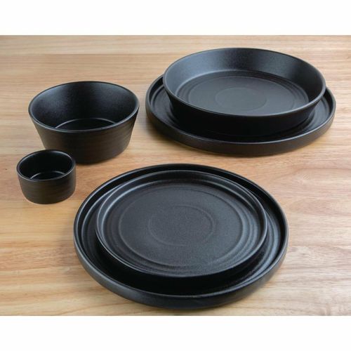 Olympia Cavolo Dipping Dishes Textured Black 67mm (Pack of 12) - FD911 - 3