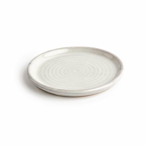 Olympia Canvas Small Rim Round Plate Murano White 180mm (Pack of 6) - FA330 - 3