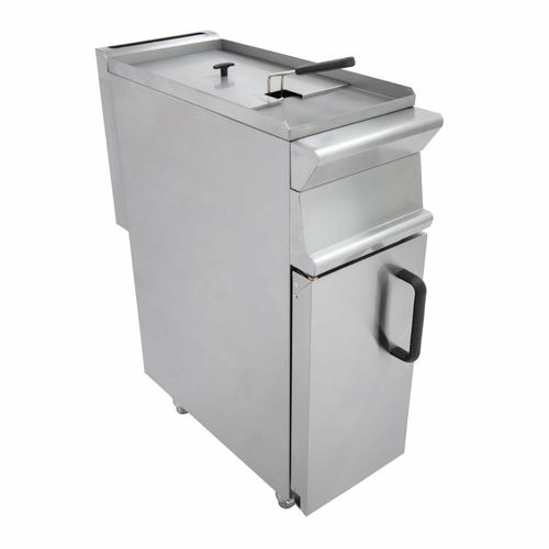 Parry Single Tank Single Basket Free Standing Natural Gas Fryer GSF - GM793-N - 1