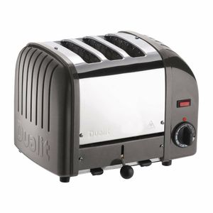 Dualit 3 Slice Vario Toaster Metallic Charcoal 30080 - CD317 - 1