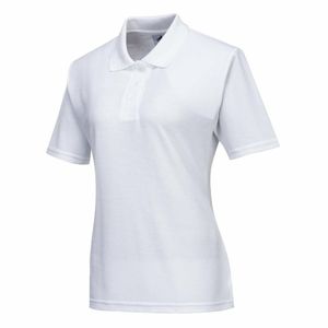 Ladies Polo Shirt White L - BB473-L - 1