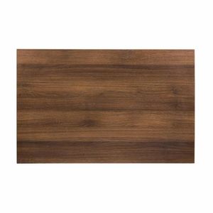 Bolero Pre-drilled Rectangular Table Top Rustic Oak 1100(W) x 700(D)mm - DT442 - 3