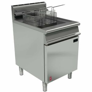 Falcon Dominator Single Tank Twin Basket Free Standing Propane Gas Fryer G3860 - GP021-P - 1