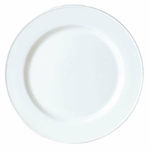 Steelite Simplicity White Service or Chop Plates 330mm (Pack of 6) - V0172 - 1