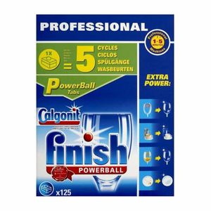 Finish Powerball Dishwasher Detergent Tablets (125 Pack) - FT027 - 1