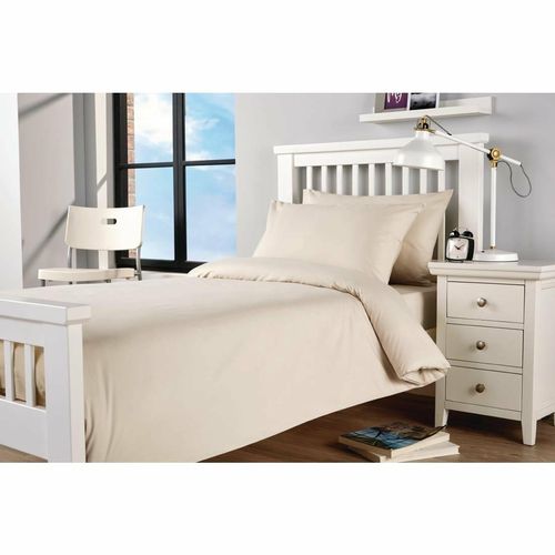 Mitre Essentials Spectrum Duvet Cover Ivory King Size - GU218 - 1