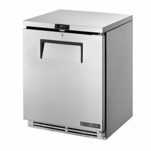 True 1 Solid Hinged Door Undercounter Freezer TUC-24F-HC - 1