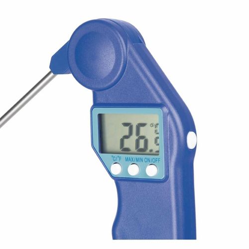 Hygiplas EasyTemp Probe Thermometer Colour Coded Blue - Fish - 3
