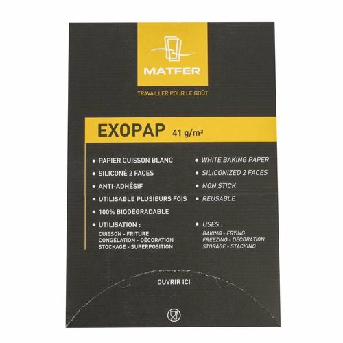 Matfer Bourgeat Exopap Baking Paper 600 x 400mm (Pack of 500) - 2