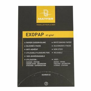Matfer Bourgeat Exopap Baking Paper 600 x 400mm (Pack of 500) - 3