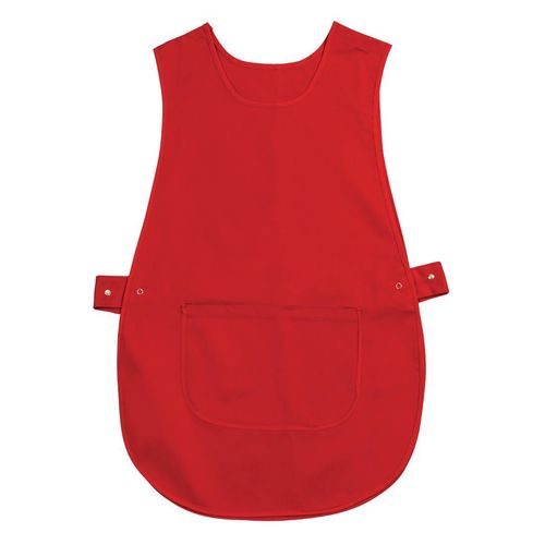 Tabard With Pocket Red Small - 2