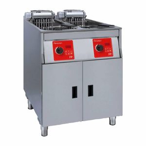 FriFri Precision 622 Electric Free Standing Twin Tank Filtration Fryer PL622H32G0 - CX903 - 1