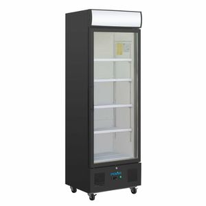 Polar G-Series Upright Display Fridge 368Ltr Black - GH427 - 1