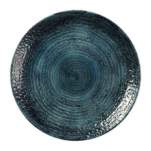 Churchill Homespun Chroma Blue Coupe Plate 260mm (Pack of 12) - DX084 - 1