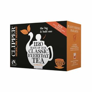 Clipper Fairtrade Everyday One Cup 1120 Tea Bags - CZ727 - 1