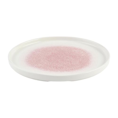Churchill Studio Prints Raku Rose Quartz Pink Chefs' Walled Plate 260mm (Pack of 6) - DX844 - 2