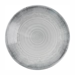 Churchill Harvest Flux Grey Organic Coupe Plate 164mm (Pack of 12) - DX158 - 1