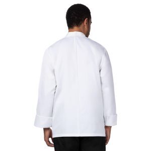 Chef Works Le Mans Recycled Chef Jacket White XXL - BA046-XXL - 3