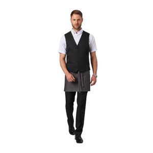 Brook Taverner Mens Mercury Black Waistcoat Large - BA053-L - 3