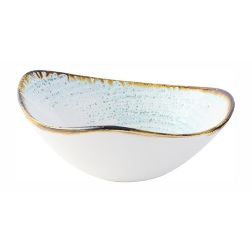 Churchill Homespun Accents Aquamarine Triangle Bowl 185mm (Pack of 12) - DX101 - 2